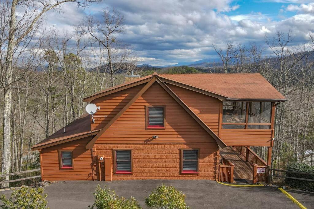 Over The Mountain - Smoky Mountain View Cabin Sevierville Exteriér fotografie