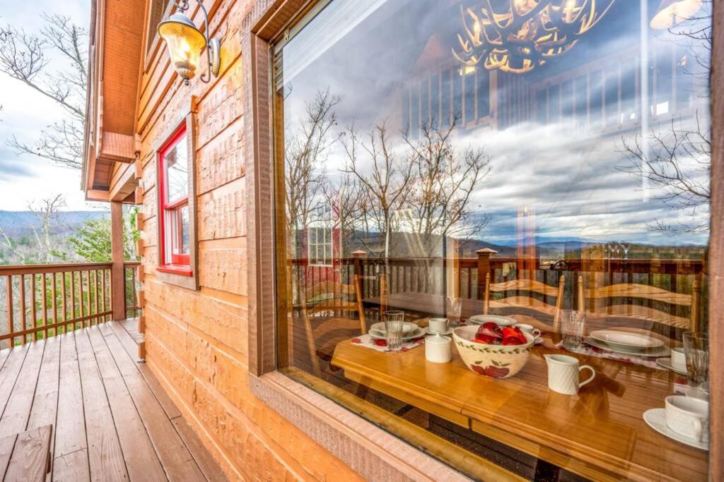 Over The Mountain - Smoky Mountain View Cabin Sevierville Exteriér fotografie