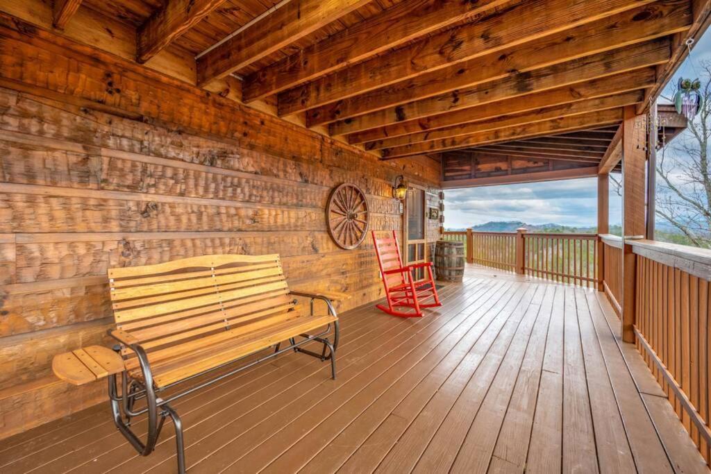Over The Mountain - Smoky Mountain View Cabin Sevierville Exteriér fotografie