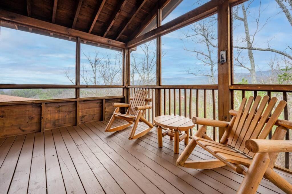 Over The Mountain - Smoky Mountain View Cabin Sevierville Exteriér fotografie