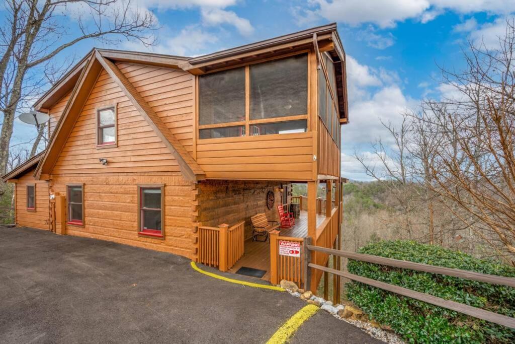 Over The Mountain - Smoky Mountain View Cabin Sevierville Exteriér fotografie
