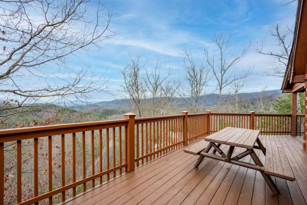 Over The Mountain - Smoky Mountain View Cabin Sevierville Exteriér fotografie