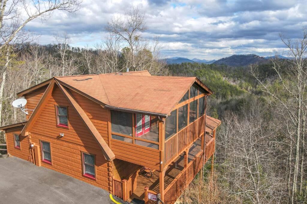 Over The Mountain - Smoky Mountain View Cabin Sevierville Exteriér fotografie