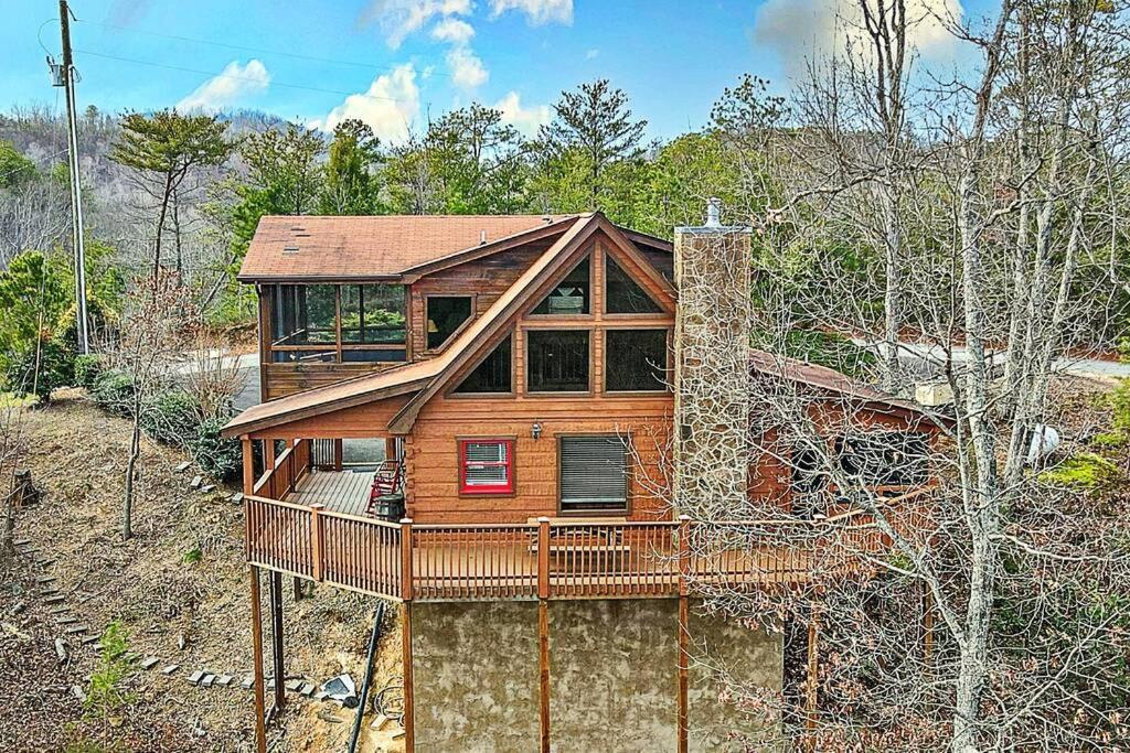 Over The Mountain - Smoky Mountain View Cabin Sevierville Exteriér fotografie